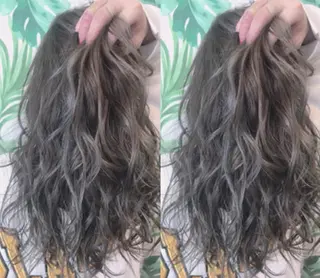 ロング カラー チビ編み込みエクステ シールEXどぅ〜すのヘアスタイル