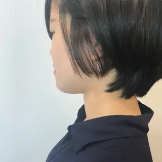 ショート カラー 顔周りの垢抜けヘア 立山愛梨のヘアスタイル