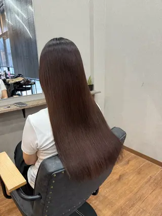 ロング カラー 鵜飼 真伍のヘアスタイル