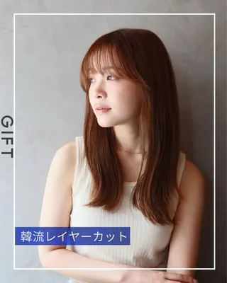ロング 廣田 紗奈のヘアスタイル