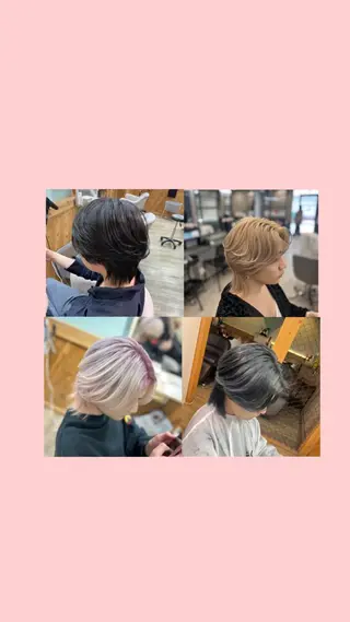 ミディアム CORE よしえのヘアスタイル