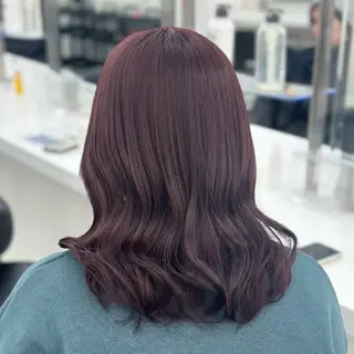 ミディアム カラー 似合わせstyle ❤︎misaki❤︎のヘアスタイル