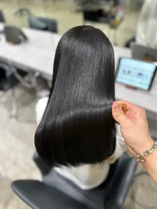 セミロング 大野 仁のヘアスタイル