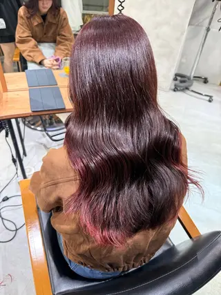 ロング カラー ウルフ/レイヤー🪐 MANAのヘアスタイル