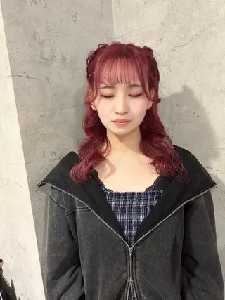 セミロング カラー パーソナルカラー 診断🍀マリンのヘアスタイル