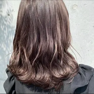 セミロング フリーランス美容師 MIZUKIのヘアスタイル
