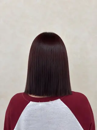 ミディアム 若月 七海のヘアスタイル