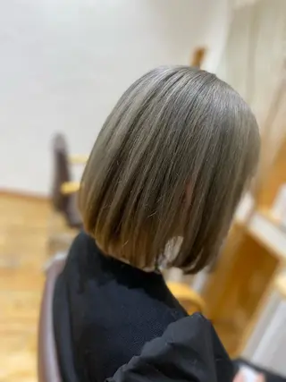 ミディアム カラー 堀 大輔のヘアスタイル