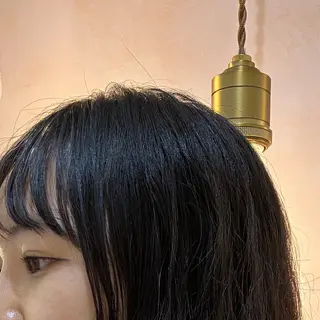 ミディアム パーマ 甲斐美月 /Jr.スタイリストのヘアスタイル