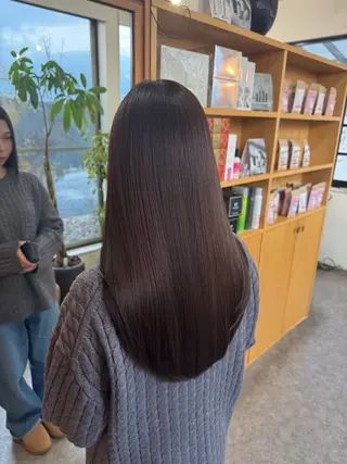 ロング カラー Hairsalon e.na所属・髪質改善/縮毛矯正/ 艶髪/こたろうのヘアスタイル