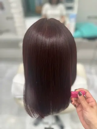 ミディアム カラー LUPI byLee MIUのヘアスタイル