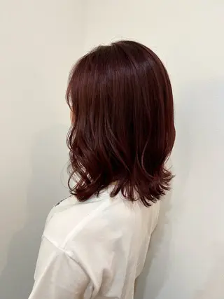 ミディアム soelle Hanaのヘアスタイル