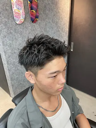 ショート ヘアアレンジ メンズ 似合わせカット特化/ 💈ミナ💈のヘアスタイル