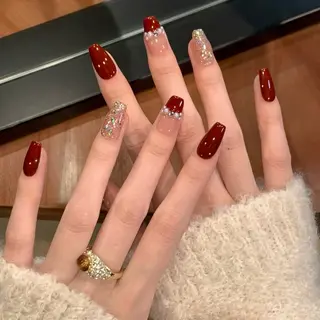 ネイル By moonネイル 🌷ワンホン/韓国風のネイルデザイン