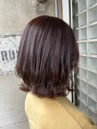 ミディアム 古川 尚実のヘアスタイル