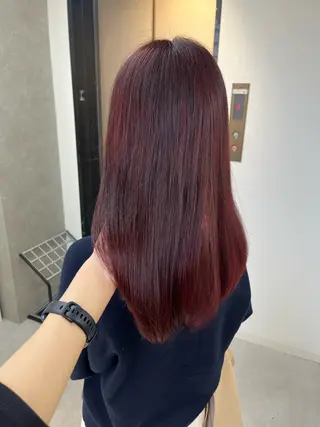 カラー ヘアアレンジ 似合わせ顔まわり カット💛森尾真由美のヘアスタイル