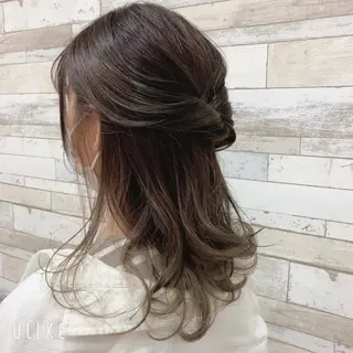 セミロング ヘアアレンジ 茂原ASMO THE BEAUTY✂︎墨田のヘアスタイル
