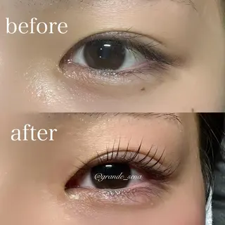 マツエク・マツパ NOA名駅束感まつげ ×眉毛SENA‪🎀のマツエク・マツパデザイン