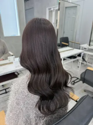 セミロング カラー 似合わせカラー/ヘア セット💐本多恵美のヘアスタイル