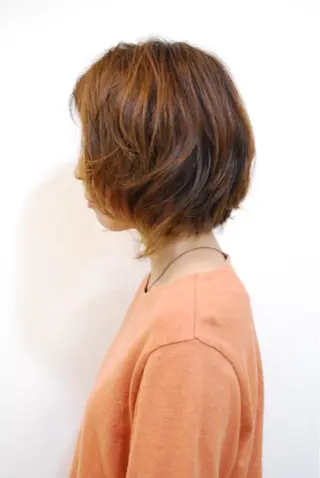 ミディアム パーマ 鈴木 健太のヘアスタイル