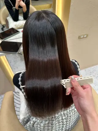 ロング パーマ 酒井 里穂のヘアスタイル