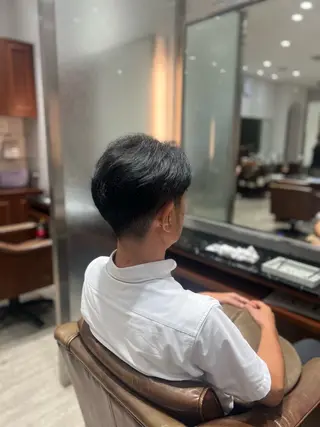 ショート メンズ 山田 美幸のヘアスタイル