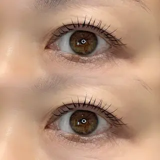 マツエク・マツパ mika❤︎まつげ| 眉毛|束感のマツエク・マツパデザイン