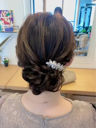 ヘアアレンジ 札幌円山ヘアメイク/ バーガスのヘアスタイル