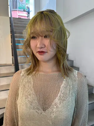 カラー デザインカラー 🎀REINA🎀のヘアスタイル