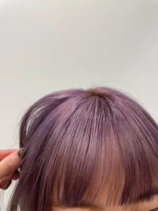 ミディアム カラー しの　ゆきの THE REMMYのヘアスタイル