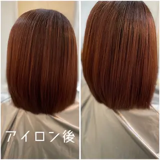 ミディアム パーマ Calore カロレのヘアスタイル
