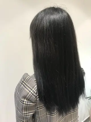 ロング カラー 縮毛矯正/髪質改善 /韓国風　山川春輝のヘアスタイル