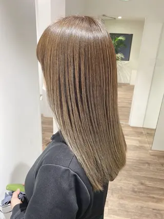 ロング カラー ハイライト⭐️上野 高広のヘアスタイル
