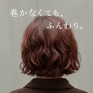 ショート カラー パーマ 縮毛矯正/ウルフ/ ボブ/増田のヘアスタイル