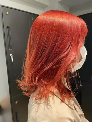 ミディアム カラー hazuki 🌝のヘアスタイル