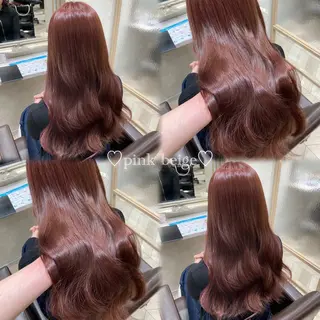 ロング カラー 菅村 緋莉🎀ガーリーヘアのヘアスタイル