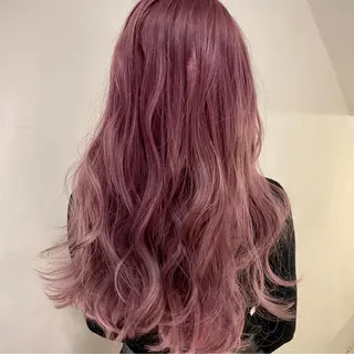 ロング カラー 100%髪質改善特化 TRUNSのヘアスタイル