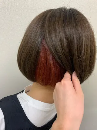ショート 🫧透明感カラー🫧 美髪矯正🫧チサトのヘアスタイル