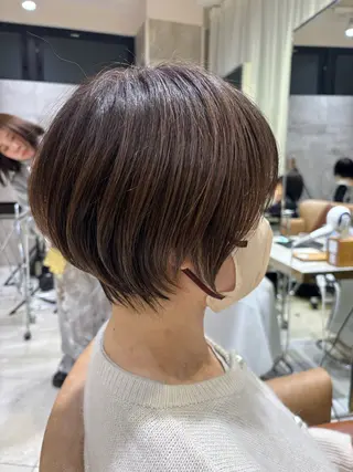 ショート 大人ショート特化/ カットモデル/表参道のヘアスタイル