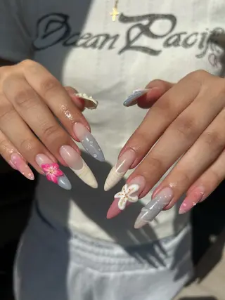 ネイル SEINA_ NAIL🐈‍⬛💗のネイルデザイン
