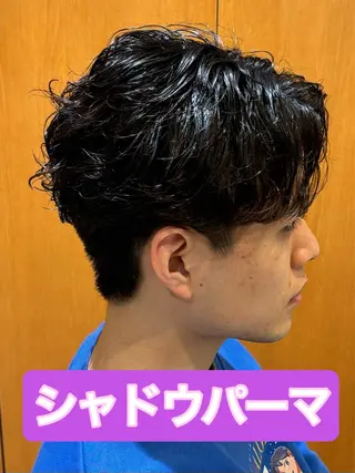 ショート パーマ メンズ メンズパーマ&メンズ 縮毛矯正/平野/渋谷のヘアスタイル