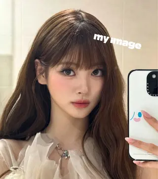 ロング カラー ヘアアレンジ 🎀トップスタイリ スト湯川響🎀のヘアスタイル