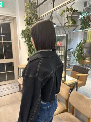 ショート カラー REINA☁️透明感 カラー/ぷつっと♡のヘアスタイル