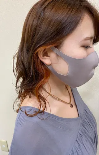 カラー SALOWIN栄 高須大貴のヘアスタイル