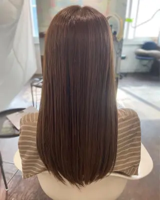 ロング カラー 韓国風◎　田中 勇也のヘアスタイル