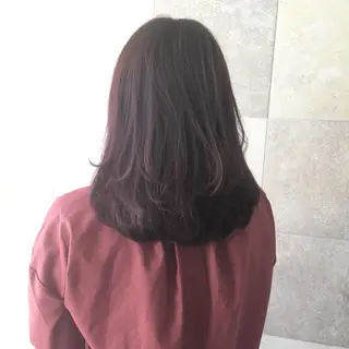 ミディアム カラー カット/メンズカット 藤田麻衣のヘアスタイル