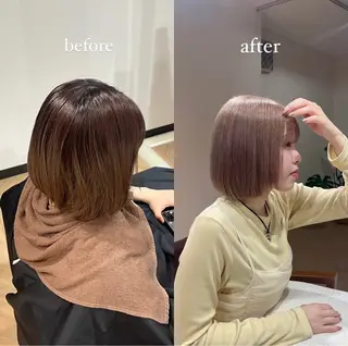 カラー 奥野 涼香のヘアスタイル