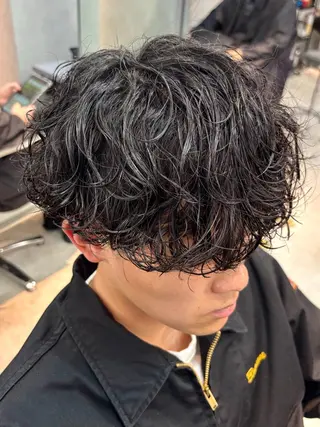 ショート パーマ メンズ Miura Kaitoのヘアスタイル
