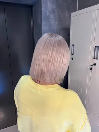 ショート カラー 【毎朝セット3分】 メンズパーマ　真人のヘアスタイル