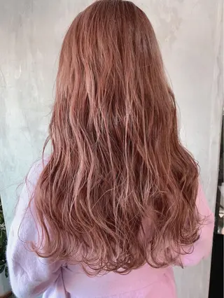 ロング カラー なかの たくみのヘアスタイル